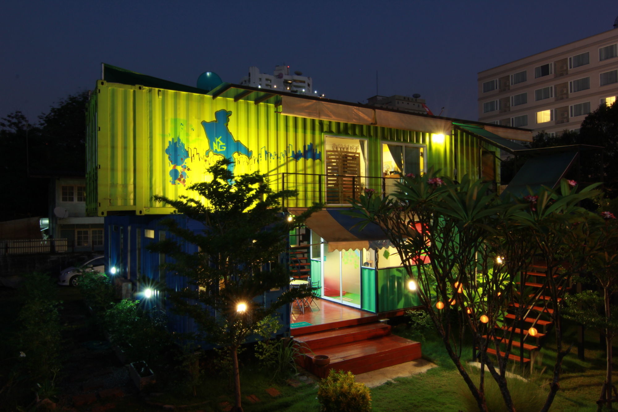 Wh Hostel Бангкок Экстерьер фото